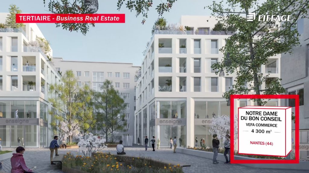 video salon SIMI 2019 réalisation d'un film diaporama pour les ecrans du stand Eiffage Immobilier au SIMI 2019