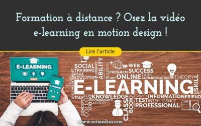 Formation à distance ? Osez la vidéo e-learning en motion design !