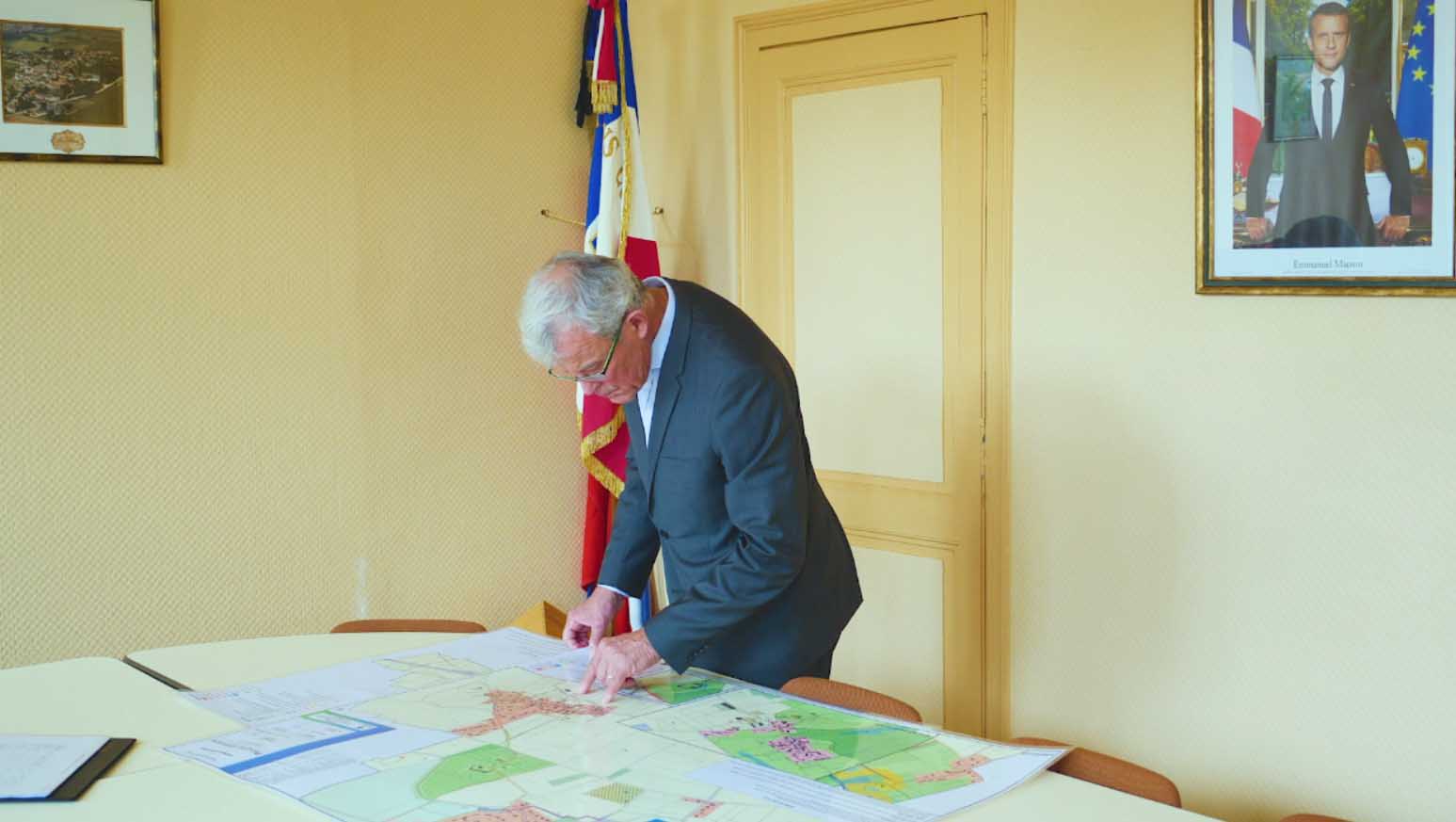 tournage d'interview