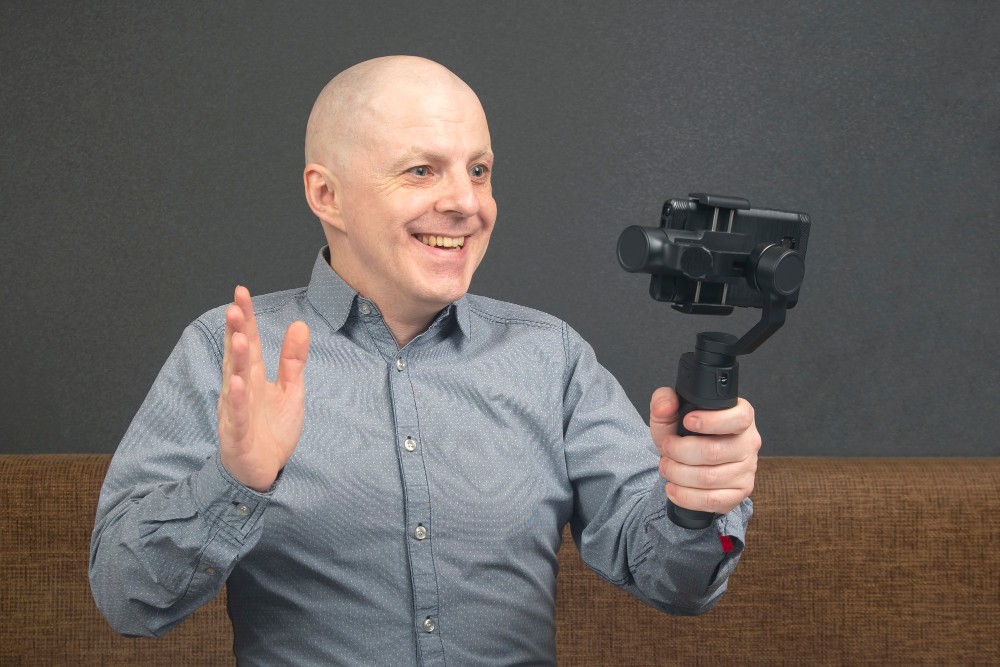 video smartphone stabilisateur