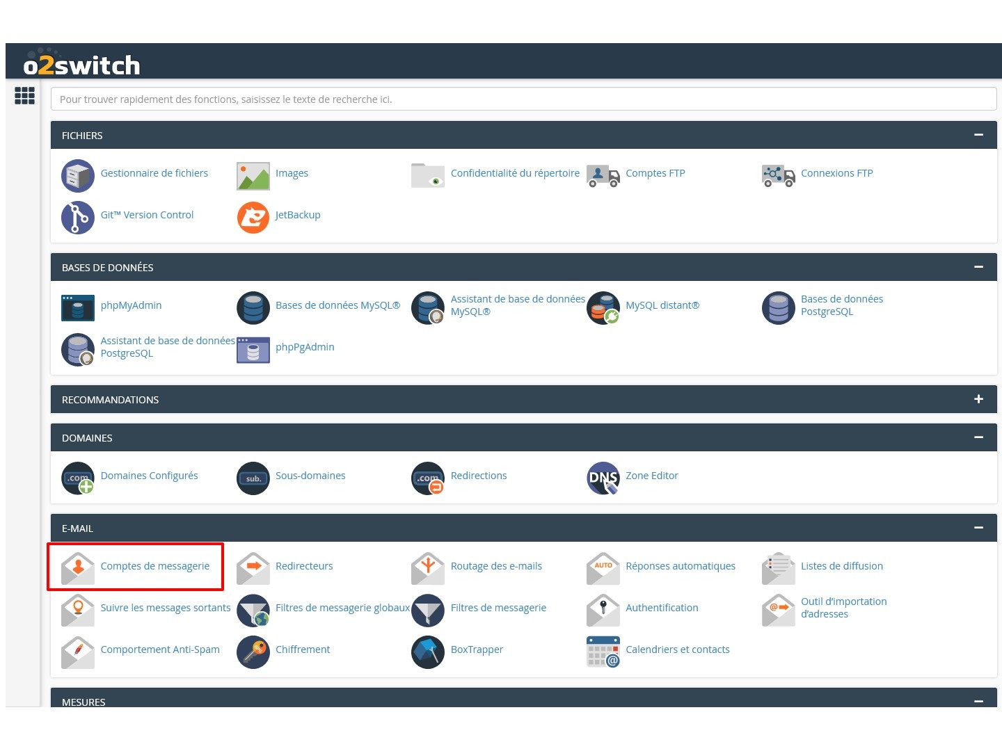 screen cpanel mails 1