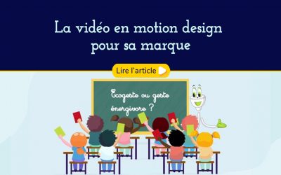 La vidéo en motion design pour sa marque