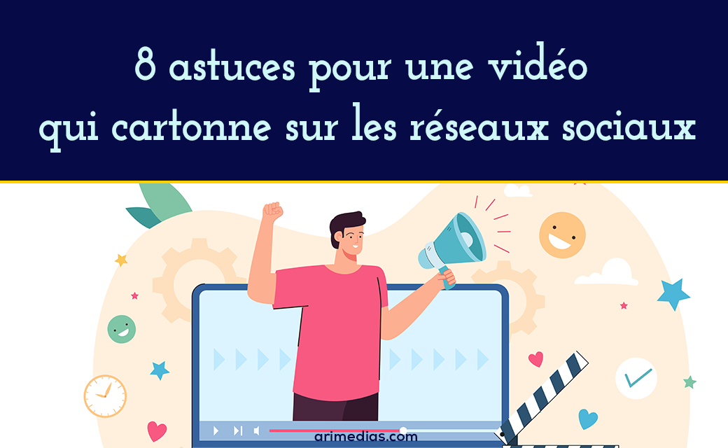 Visuel montrant le titre de l'article et un visuel représentant une personne sortant d'un écran d'ordinateur