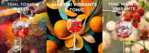 Campagne publicitaire et Martini
