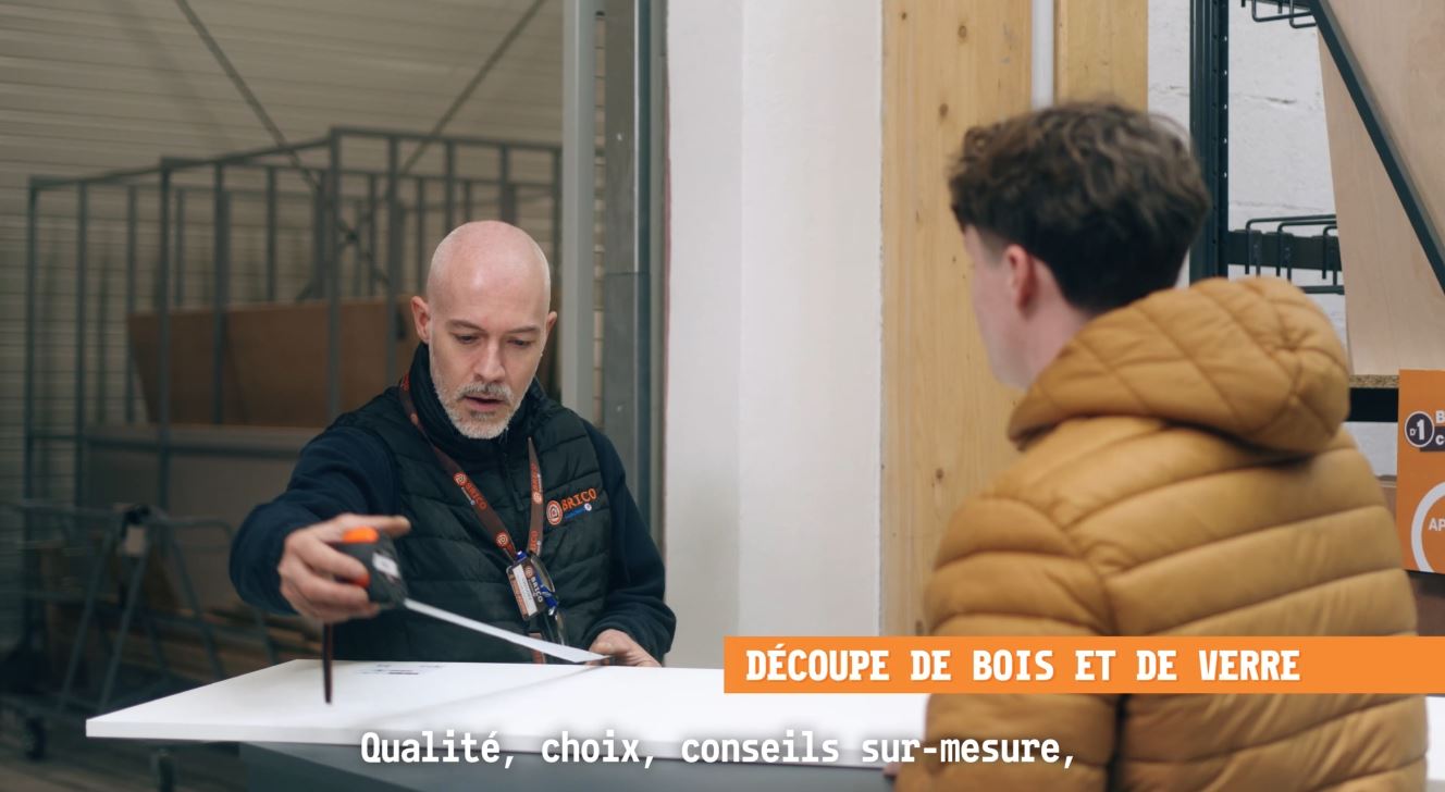 spot tv segmentée Brico Leclerc