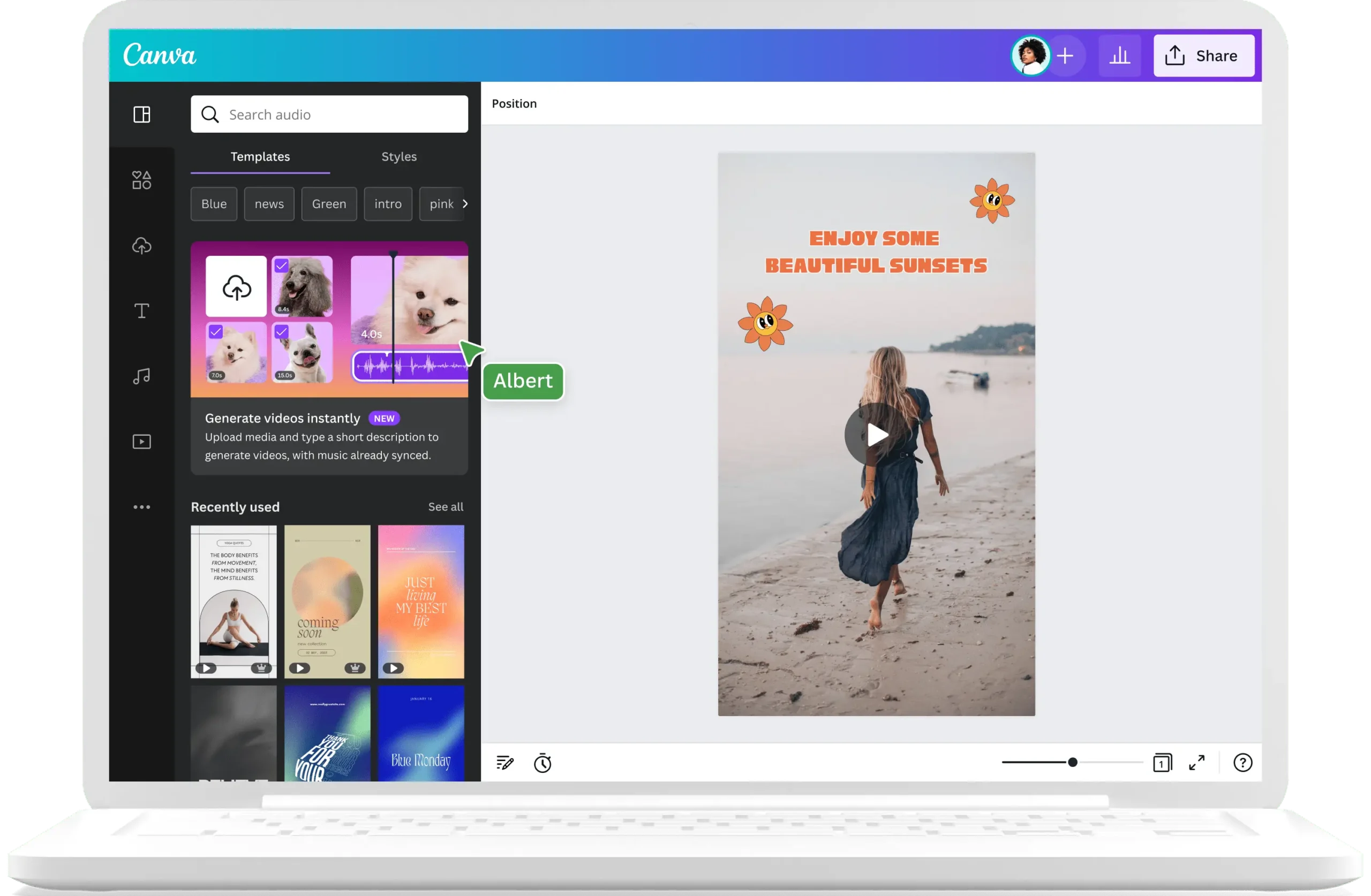 Canva ets l'une des outils essentieles pour votre stratégie vidéo