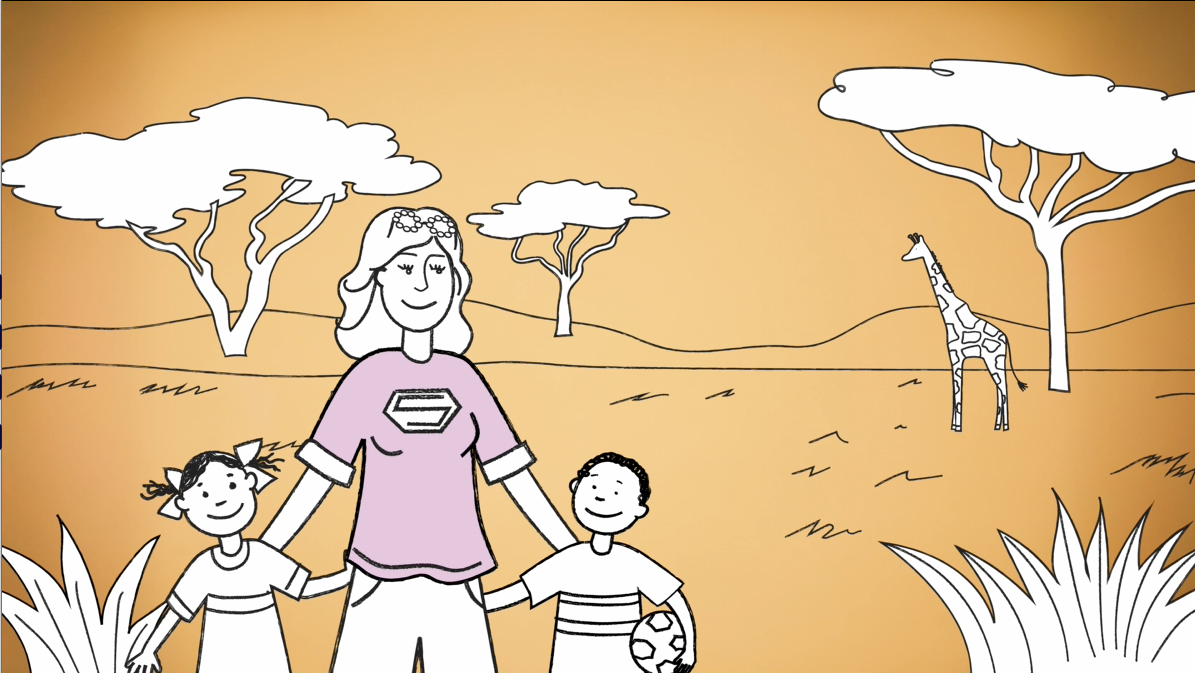 Capture d'écran de la vidéo publicitaire de Magasin U